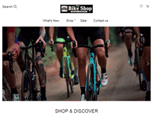 Tablet Screenshot of bikeshopenid.com